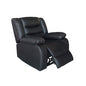 Fantasy Recliner Pu Leather 1R Black