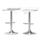 Artiss 2x Bar Stools Faux Leather Chair White