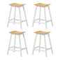 Artiss 4x Bar Stools Wooden Chairs Oak