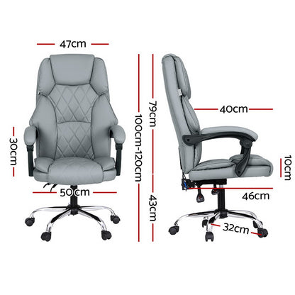 Artiss Massage Office Chair Computer Chairs High Back