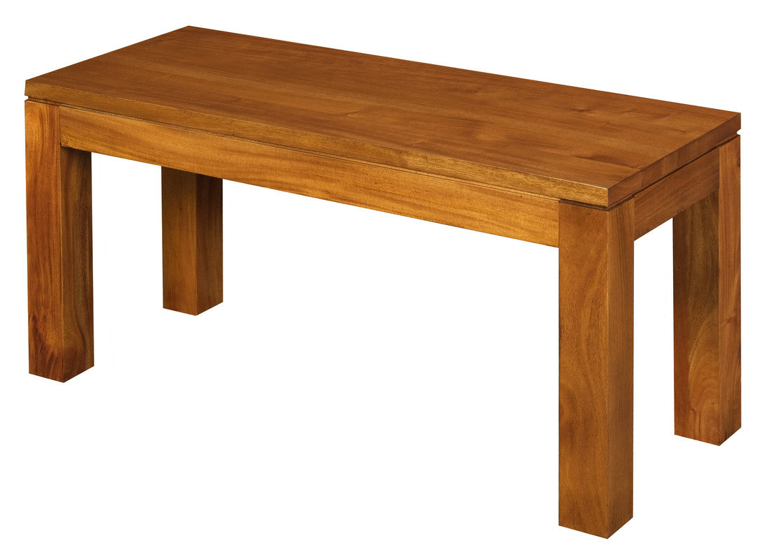 Amsterdam Solid Timber Bench 90 X 35 Cm Light Pecan Timeless