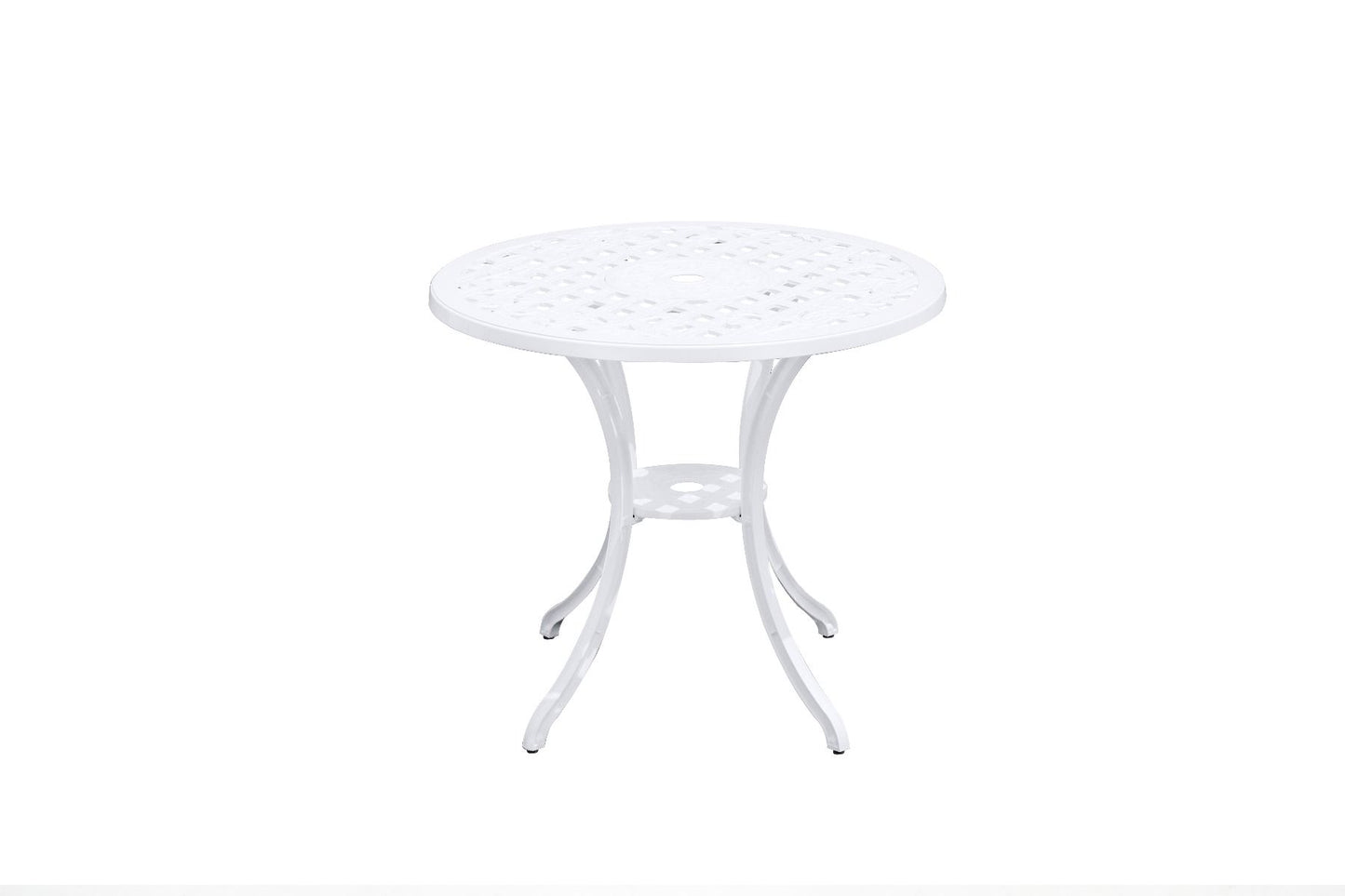 Remy Aluminium Table White