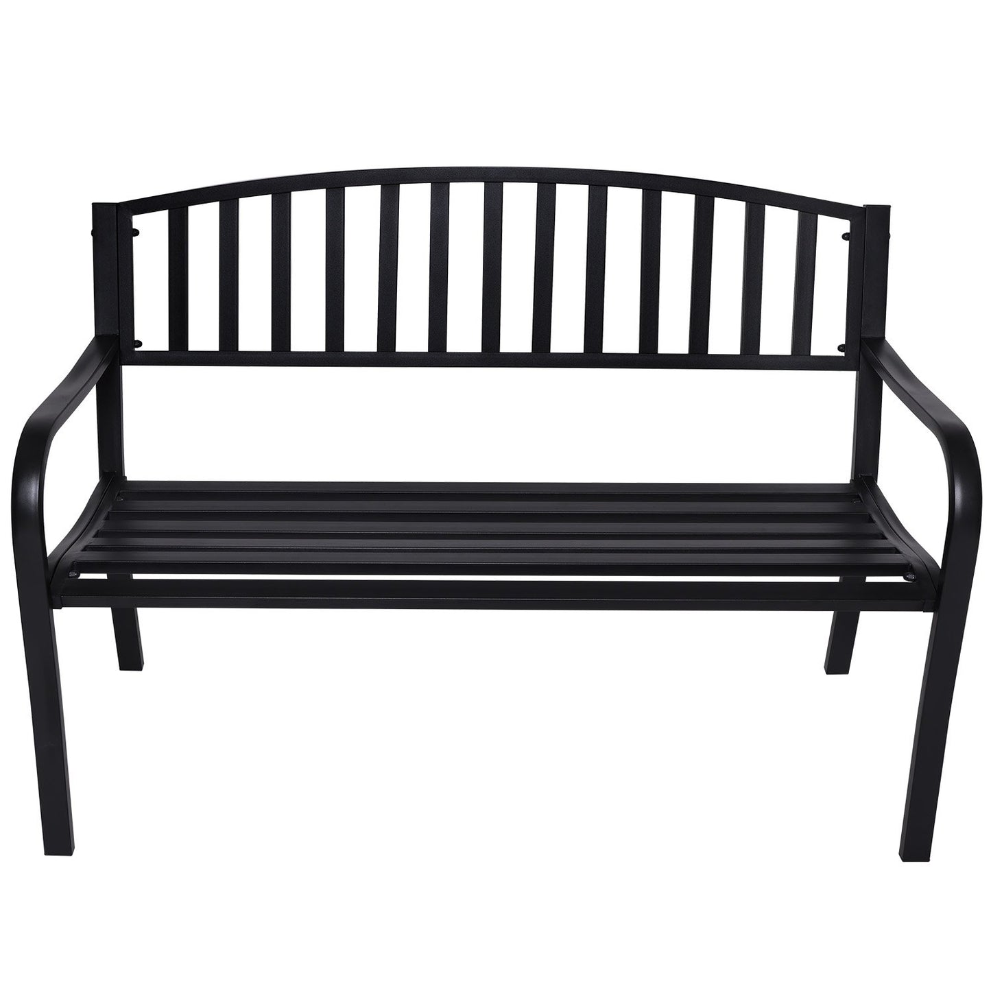 Wallaroo Steel Outdoor Garden Bench - Classic