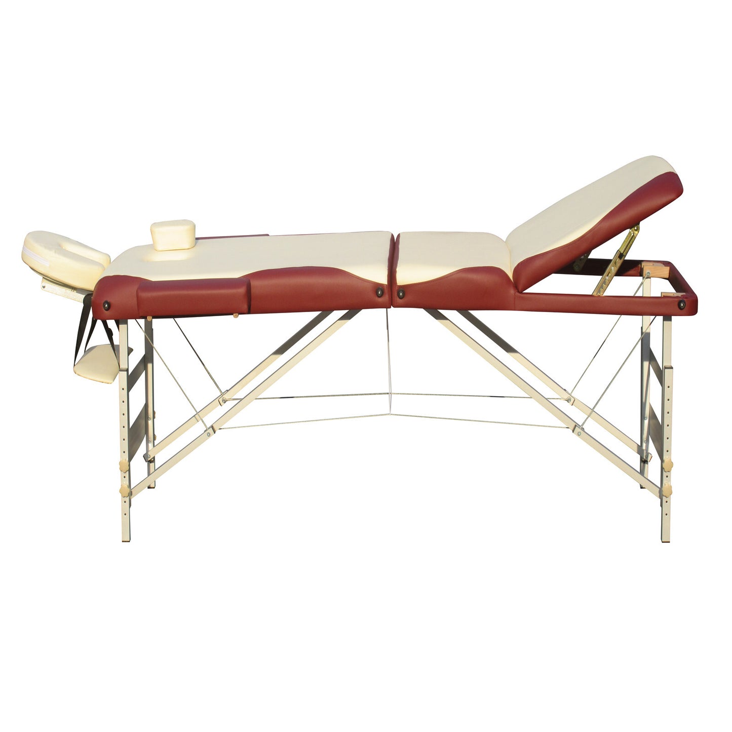 YES4HOMES 3 Fold Portable Aluminium Massage Table Massage Bed Beauty Therapy