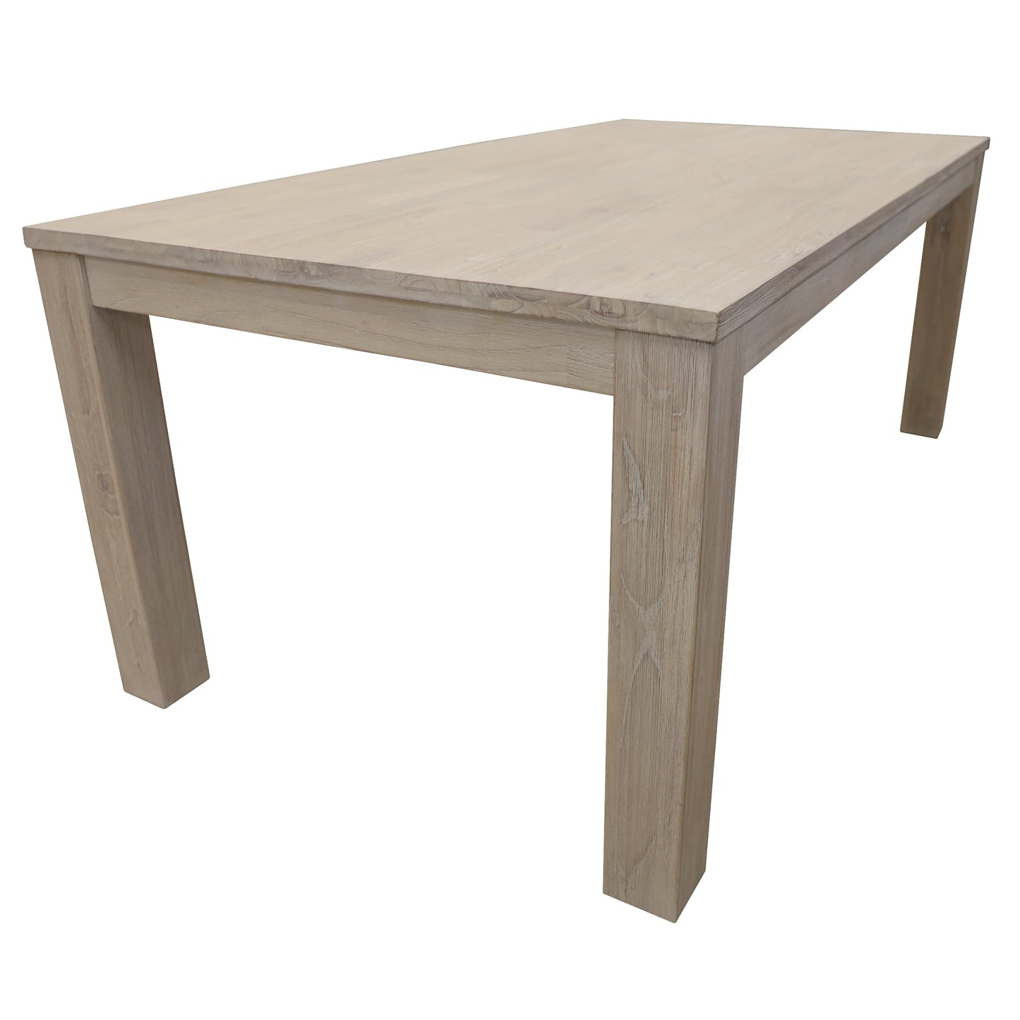 Foxglove Dining Table 190cm Solid Mt Ash Wood Home Dinner Furniture - White