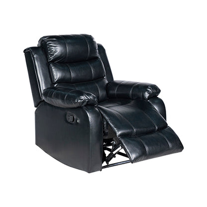 Chelsea 3R+1R+1R Seater Finest Leatherette Recliner Feature Console LED Light Ultra Cushioned